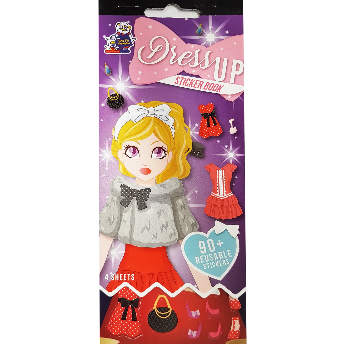 SSBK-DRESS UP-R - Tim The Toyman Dress Up Sticker Book