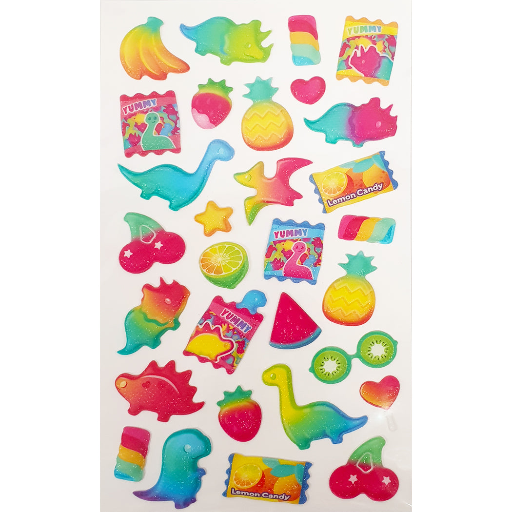 3DP-RAINBOWTROPICAL-R - Rainbow Tropical Sticker Book