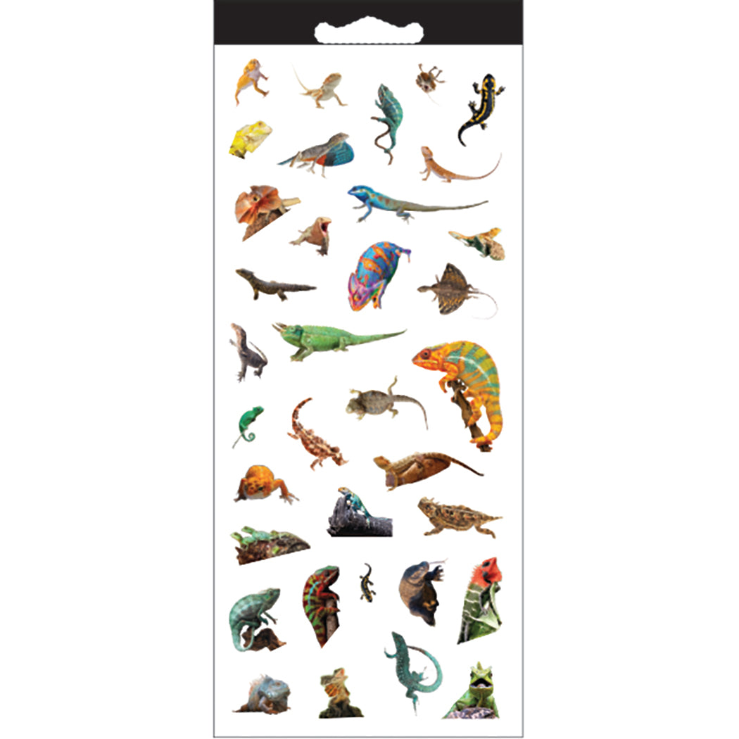 SSBK-S-LIZARDS-R - Scaly Lizards Sticker Book