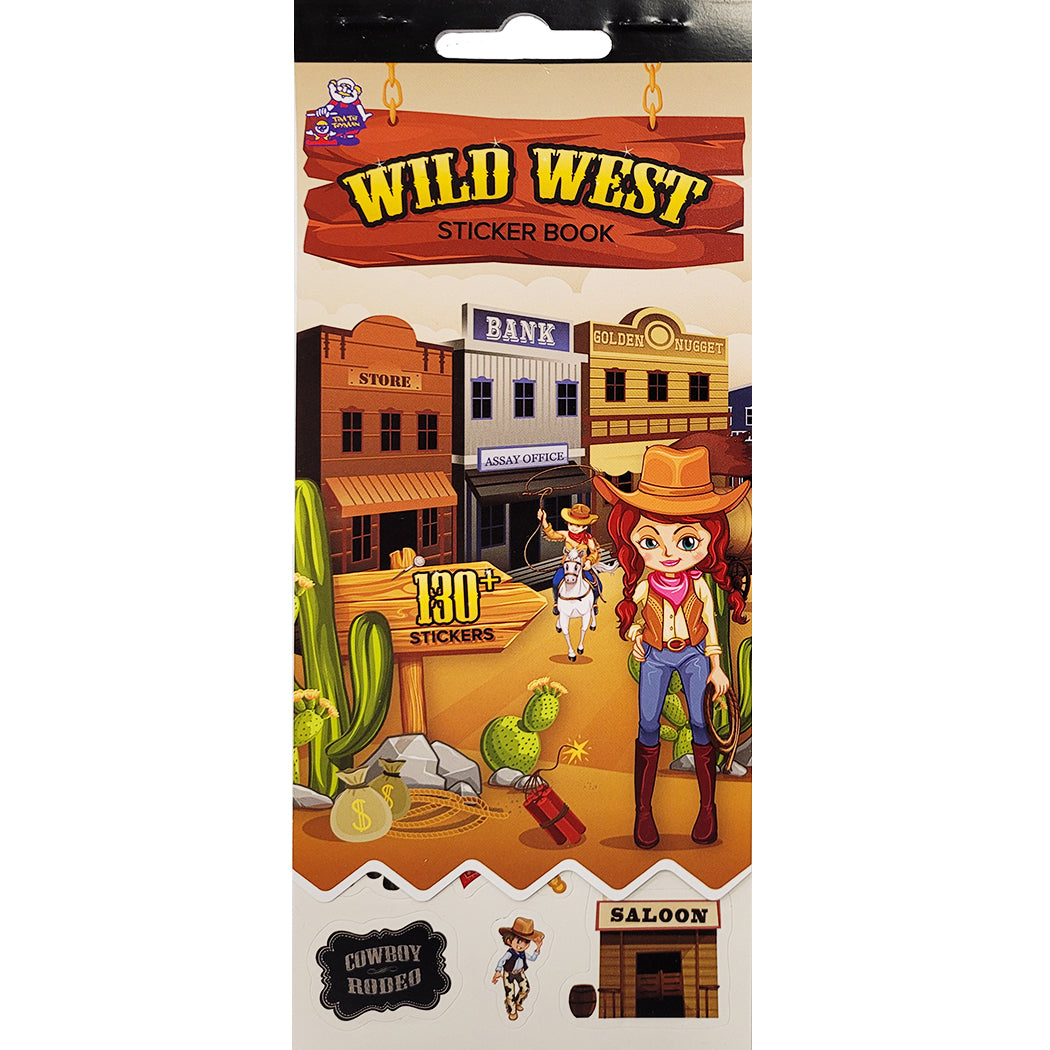 SSBK-WILD WEST - R - Wild West Sticker Book