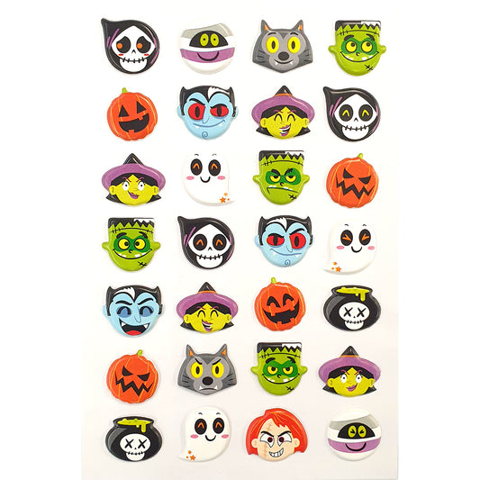 3DP-FSPOOK-R - Tim The Toyman Foam Spooky Stickers