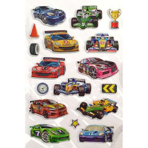 3DP-RACER-R - Tim The Toyman Racer Stickers