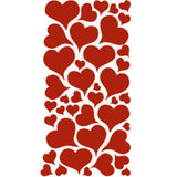 LKREDHEART-R - Tim The Toyman Red Heart Stickers