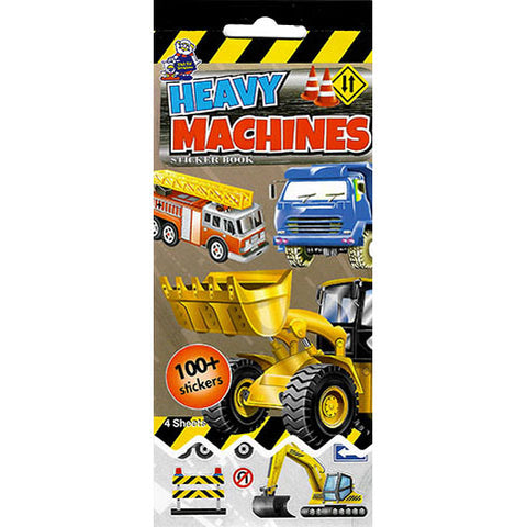 SSBK-HEAVY MACHINES-R - Tim The Toyman Heavy Machines Sticker Book