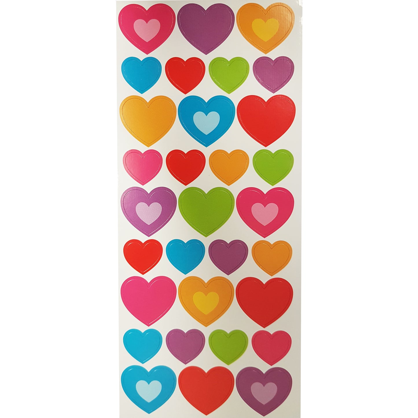 SSBK-HEARTS-R - Tim The Toyman Hearts Sticker Book