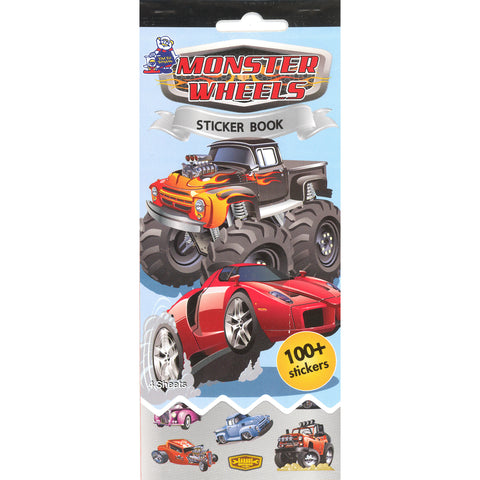 Build Your Own Monster Trucks Sticker Book — Boing! Toy Shop