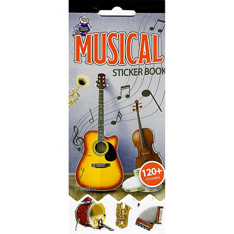 SSBK-MUSIC-R - Tim The Toyman Music Sticker Book