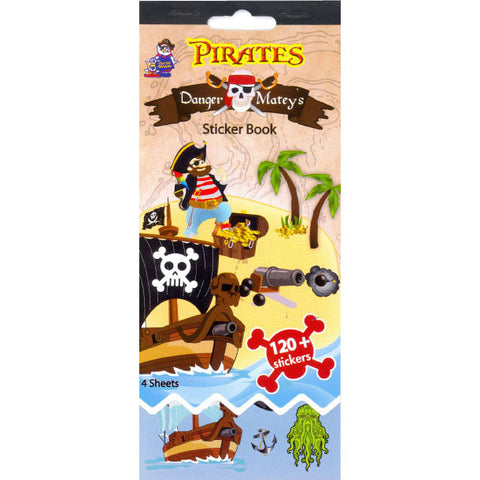 SSBK-PIRATE-R - Tim The Toyman Pirate Sticker Book
