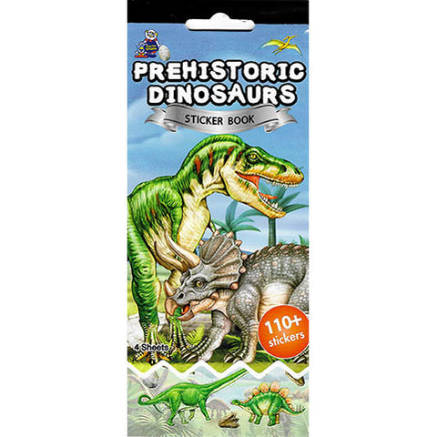 SSBK-PRE DINO-R - Tim The Toyman Prehistoric Dinosaur Sticker Book