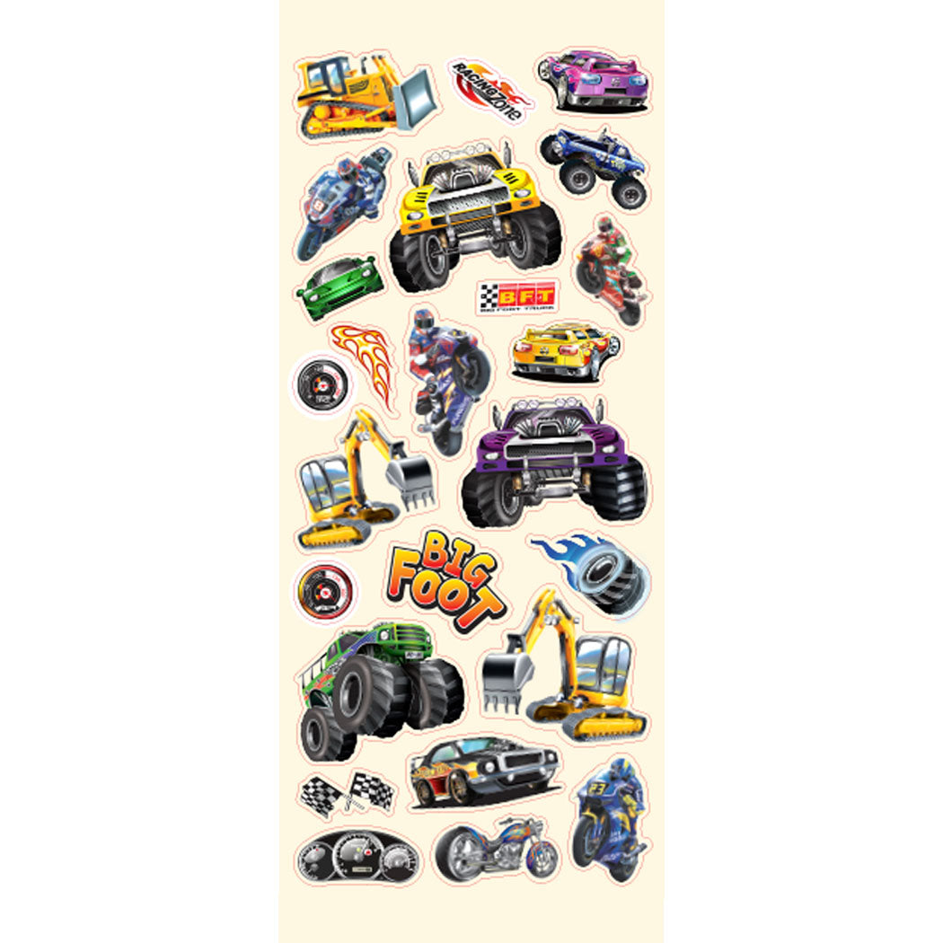 SSBK-WHEELS-R - Tim The Toyman Wheels Sticker Book